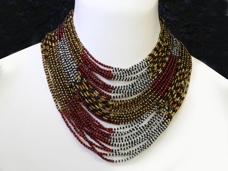 C2 Red, brown, white and black C2 Red, brown, white and black